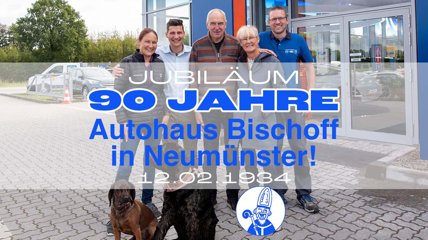 Autohaus Bischoff Jubiläum 90 Jahre